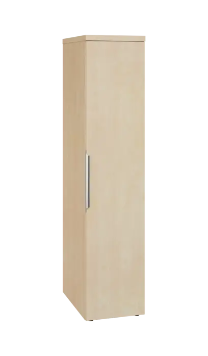 SIST 5 - 42 šatní skříň, 1-dveřová, tyč, pravá, 1820x400x600, bříza světlá