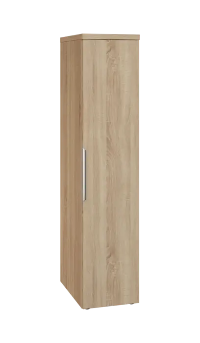 SIST 5 - 42 šatní skříň, 1-dveřová, tyč, pravá, 1820x400x600, dub bardolino SIST 5 - 42 šatní skříň, 1-dveřová, tyč, pravá, 1820x400x600, dub bardolino