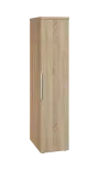 SIST 5 - 42 šatní skříň, 1-dveřová, tyč, pravá, 1820x400x600, dub bardolino