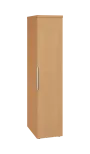 SIST 5 - 42 šatní skříň, 1-dveřová, tyč, pravá, 1820x400x600, buk royal