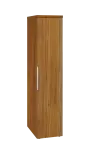 SIST 5 - 42 šatní skříň, 1-dveřová, tyč, pravá, 1820x400x600, ořech světlý