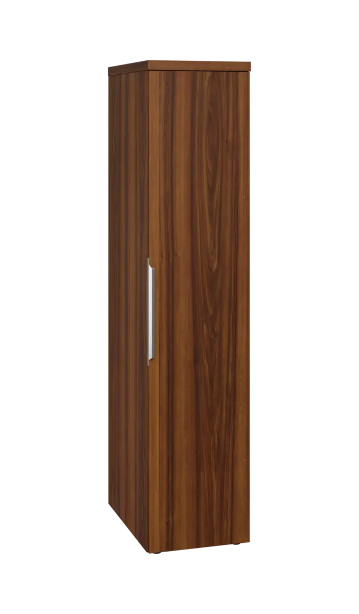 SIST 5 - 42 šatní skříň, 1-dveřová, tyč, pravá, 1820x400x600, ořech královský