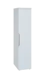 SIST 5 - 42 šatní skříň, 1-dveřová, tyč, pravá, 1820x400x600, bílá