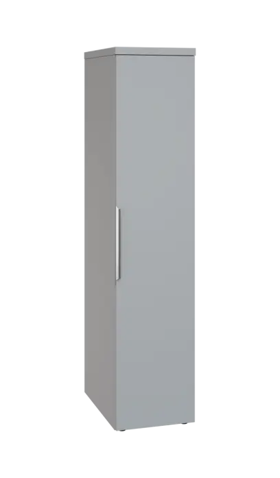 SIST 5 - 42 šatní skříň, 1-dveřová, tyč, pravá, 1820x400x600, šedá