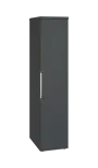 SIST 5 - 42 šatní skříň, 1-dveřová, tyč, pravá, 1820x400x600, antracit