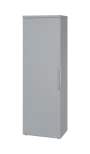 SISR 5 - 61 šatní skříň, 1-dveřová, výsuvné ramínko, levá, 1820x600x400, šedá