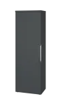 SISR 5 - 61 šatní skříň, 1-dveřová, výsuvné ramínko, levá, 1820x600x400, antracit
