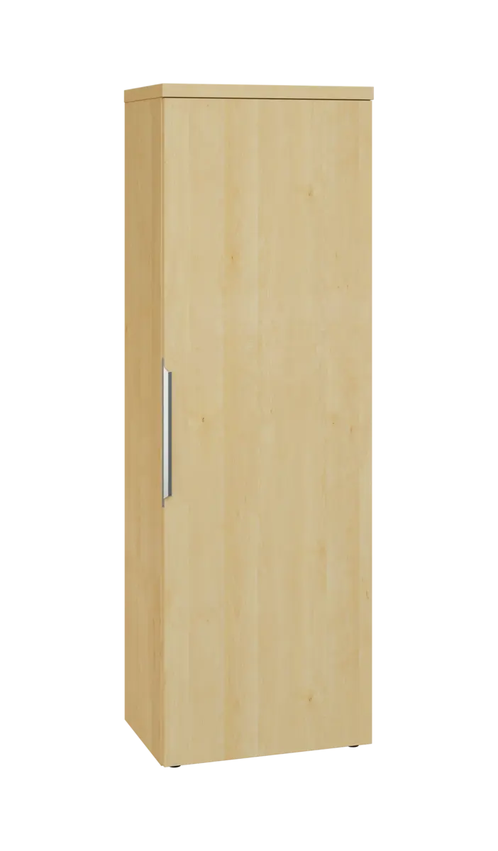 SISR 5 - 61 šatní skříň, 1-dveřová, výsuvné ramínko, pravá, 1820x600x400, javor horský