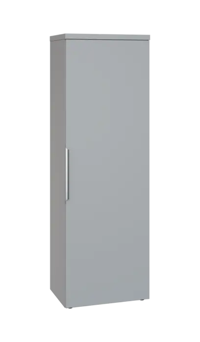 SISR 5 - 61 šatní skříň, 1-dveřová, výsuvné ramínko, pravá, 1820x600x400, šedá SISR 5 - 61 šatní skříň, 1-dveřová, výsuvné ramínko, pravá, 1820x600x400, šedá