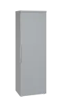 SISR 5 - 61 šatní skříň, 1-dveřová, výsuvné ramínko, pravá, 1820x600x400, šedá