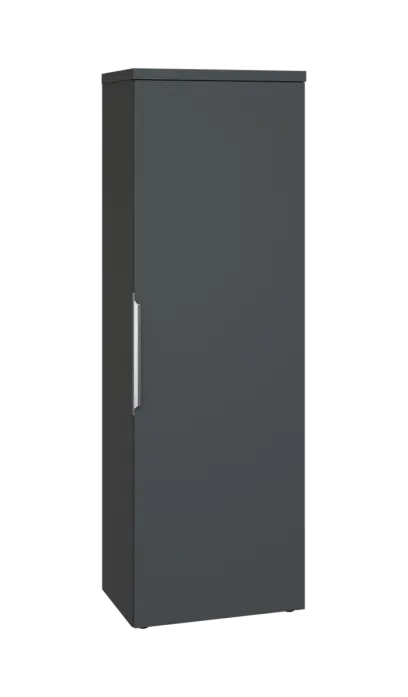 SISR 5 - 61 šatní skříň, 1-dveřová, výsuvné ramínko, pravá, 1820x600x400, antracit SISR 5 - 61 šatní skříň, 1-dveřová, výsuvné ramínko, pravá, 1820x600x400, antracit