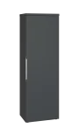 SISR 5 - 61 šatní skříň, 1-dveřová, výsuvné ramínko, pravá, 1820x600x400, antracit