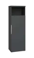 SIN 5 - 6DN kancelářská skříň, 1-dveřová/nika, pravá, 1820x600x400, antracit