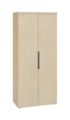 SISR 5 - 81 šatní skříň, 2-dveřová, výsuvné ramínko, 1820x800x400, bříza světlá