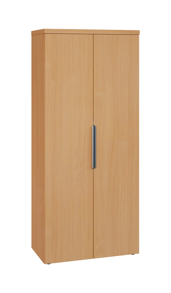 SISR 5 - 81 šatní skříň, 2-dveřová, výsuvné ramínko, 1820x800x400, buk royal