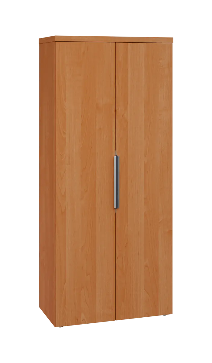 SISR 5 - 81 šatní skříň, 2-dveřová, výsuvné ramínko, 1820x800x400, olše jantar