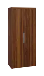 SISR 5 - 81 šatní skříň, 2-dveřová, výsuvné ramínko, 1820x800x400, ořech královský