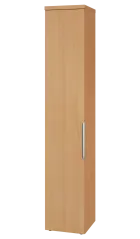 SIN 6 - 4D kancelářská skříň, 1-dveřová, levá, 2170x400x400, buk royal