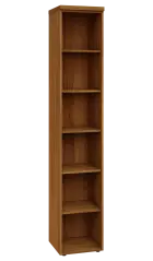 SIN 6 - 4N kancelářská skříň, nika, 2170x400x400, ořech světlý