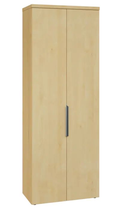 SISR 6 - 81 šatní skříň, 2-dveřová, výsuvné ramínko, 2170x800x400, javor horský
