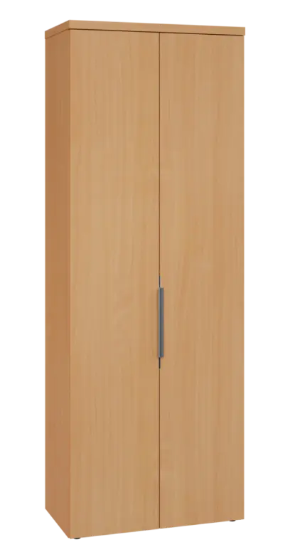 SISR 6 - 81 šatní skříň, 2-dveřová, výsuvné ramínko, 2170x800x400, buk royal