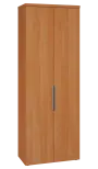 SISR 6 - 81 šatní skříň, 2-dveřová, výsuvné ramínko, 2170x800x400, olše jantar