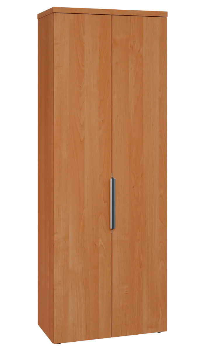 SISR 6 - 81 šatní skříň, 2-dveřová, výsuvné ramínko, 2170x800x400, olše jantar