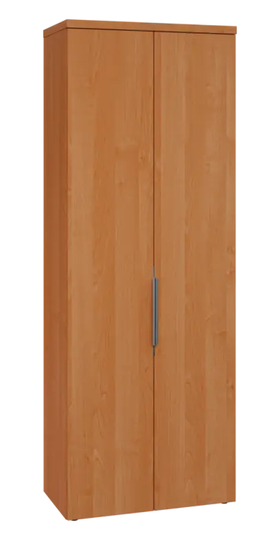 SISR 6 - 81 šatní skříň, 2-dveřová, výsuvné ramínko, 2170x800x400, olše jantar