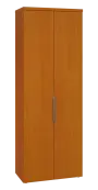 SISR 6 - 81 šatní skříň, 2-dveřová, výsuvné ramínko, 2170x800x400, třešeň šumavská