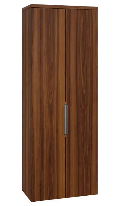 SISR 6 - 81 šatní skříň, 2-dveřová, výsuvné ramínko, 2170x800x400, ořech královský