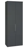 SISR 6 - 81 šatní skříň, 2-dveřová, výsuvné ramínko, 2170x800x400, antracit