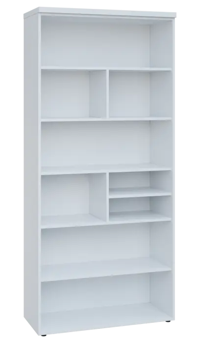 SIN 6 - 10N kancelářská skříň, nika, 2170x1000x400, bílá