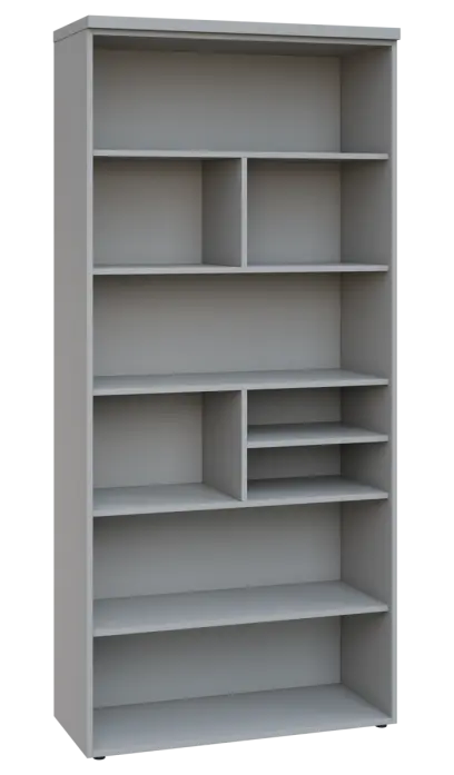 SIN 6 - 10N kancelářská skříň, nika, 2170x1000x400, šedá