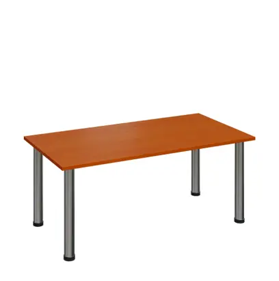 G-43 Konferenční stolek 1200 x 600 mm, deska 18 mm, třešeň šumavská / nohy chrom