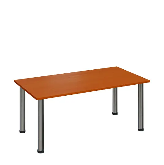 G-43 Konferenční stolek 1200 x 600 mm, deska 18 mm, třešeň šumavská / nohy chrom