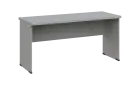 SIPL 36 - 16 stůl kancelářský, dřevěná podnož, deska 36 mm, široký 1600 mm, šedá