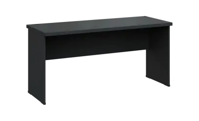 SIPL 36 - 16 stůl kancelářský, dřevěná podnož, deska 36 mm, široký 1600 mm, antracit