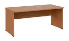 SIPL 38 - 18 stůl kancelářský, dřevěná podnož, deska 36 mm, široký 1800 mm, buk royal