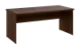SIPL 38 - 18 stůl kancelářský, dřevěná podnož, deska 36 mm, široký 1800 mm, ořech královský
