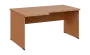 SIRL 38 - 166 stůl kancelářský, rohový, levý, dřevěná podnož, deska 36 mm, široký 1600 mm, buk royal