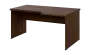 SIRL 38 - 166 stůl kancelářský, rohový, pravý, dřevěná podnož, deska 36 mm, široký 1600 mm, ořech královský