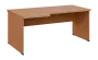 SIRL 38 - 186 stůl kancelářský, rohový, levý, dřevěná podnož, deska 36 mm, široký 1800 mm, buk royal