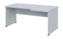 SIRL 38 - 186 stůl kancelářský, rohový, pravý, dřevěná podnož, deska 36 mm, široký 1800 mm, bílá
