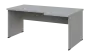 SIRL 38 - 186 stůl kancelářský, rohový, pravý, dřevěná podnož, deska 36 mm, široký 1800 mm, šedá