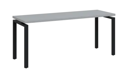 SIPK 36 - 18 stůl kancelářský, kovová podnož černá, deska 36 mm, široký 1800 mm, šedá