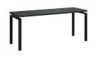 SIPK 36 - 18 stůl kancelářský, kovová podnož černá, deska 36 mm, široký 1800 mm, antracit