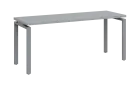 SIPK 36 - 18 stůl kancelářský, kovová podnož stříbrná, deska 36 mm, široký 1800 mm, šedá