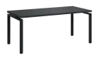 SIPK 38 - 18 stůl kancelářský, kovová podnož černá, deska 36 mm, široký 1800 mm, antracit