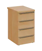 SIKC - 61 kontejner přístavný, 4-zásuvkový, deska 36 mm, centrální zámek, javor horský