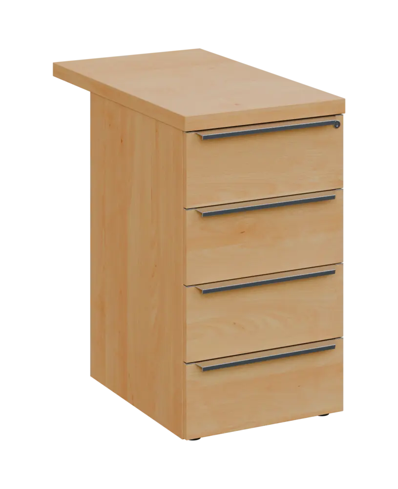 SIKC - 81 kontejner přístavný, 4-zásuvkový, deska 36 mm, centrální zámek, javor horský